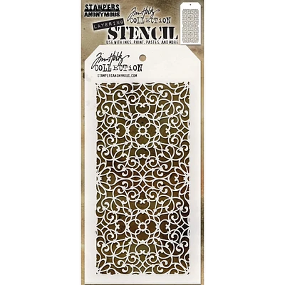 Stampers Anonymous Tim Holtz® Ornate Layered Stencil