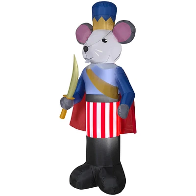 7ft. Airblown® Inflatable Nutcracker Mouse King