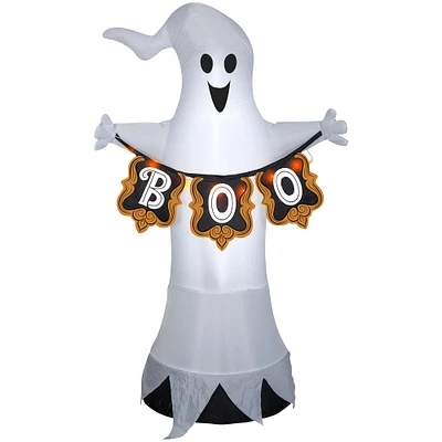 6ft. Airblown® Inflatable Halloween Ghost with Boo Banner
