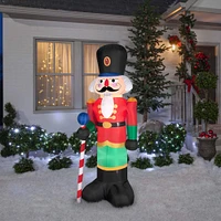 6.5ft. Airblown® Inflatable Red Nutcracker