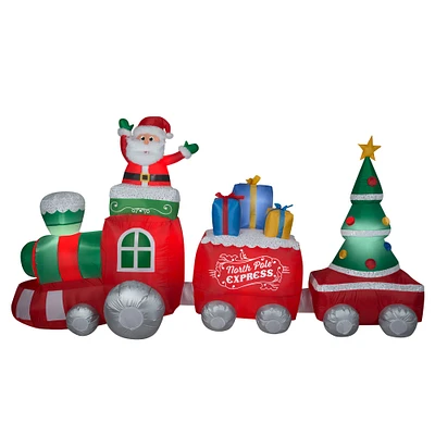 6.25ft. Airblown® Inflatable Christmas Train Scene