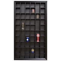 Gallery Solutions Shot Glass Display Case, 52 Openings