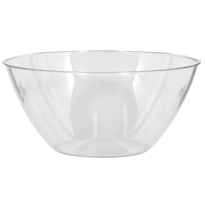 6 Pack: 5qt. Clear Plastic Serving Bowl by Celebrate It™