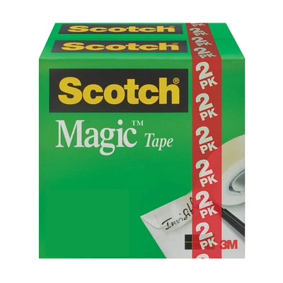 6 Packs: 2 ct. (12 total) Scotch® Magic™ Invisible Tape