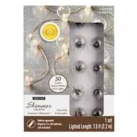 30ct. White LED String Lights by Ashland™