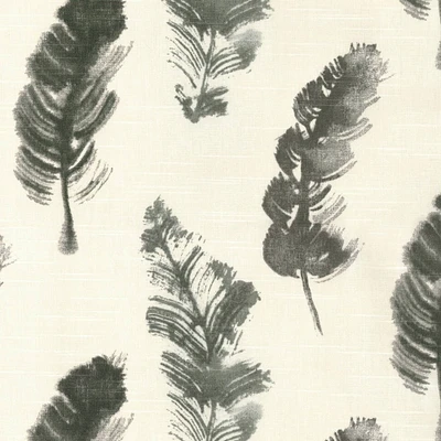 Genevieve Gorder Feather Fall Inked Home Décor Fabric