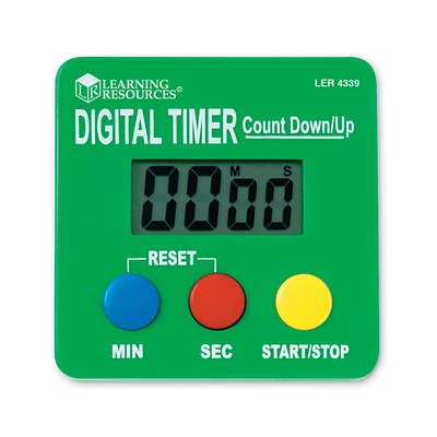 Learning Resources® Digital Timer, 2 Pack