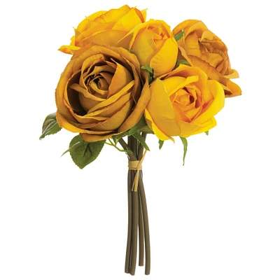 Yellow, Amber & Gold Rose Bouquet