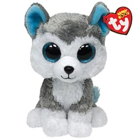 Ty Beanie Boos™ Slush Gray Dog, Medium