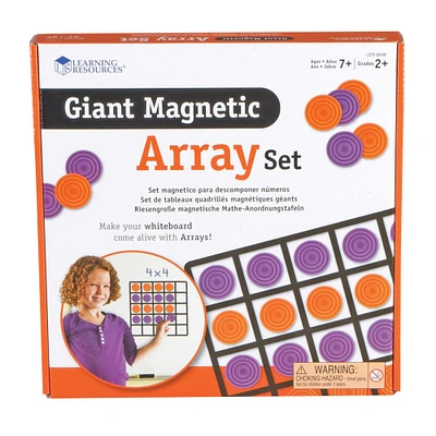 Learning Resources® Giant Magnetic Array Set