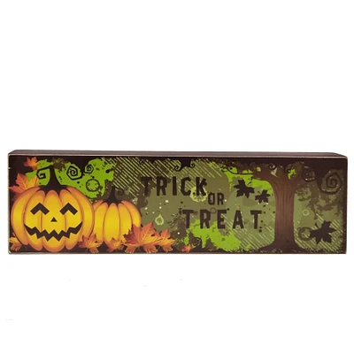 14" Halloween table Sign