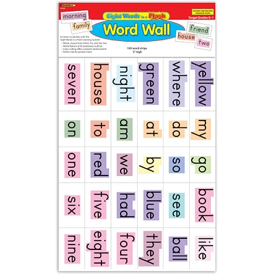 Sight Words in a Flash™ Word Walls, Grades K-1