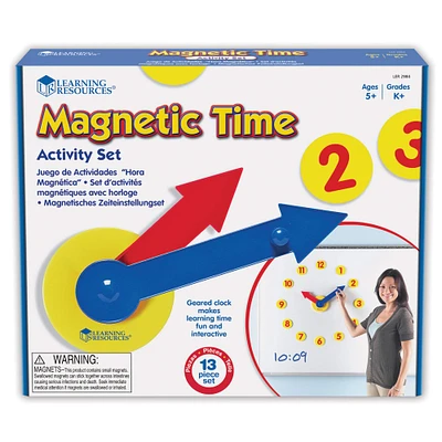 Learning Resources® Magnetic Time Activity Set