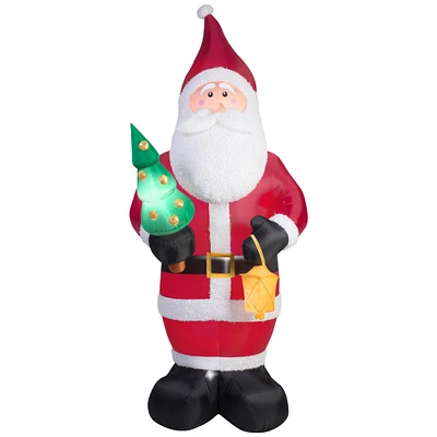 9.5ft. Airblown® Inflatable Christmas Kaleidoscope Mixed Media Santa Claus