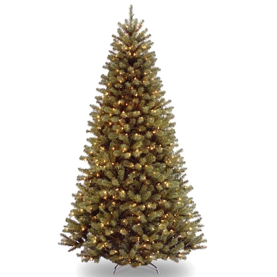 7ft. Pre-Lit North Valley® Spruce Artificial Christmas Tree with Clear Lights