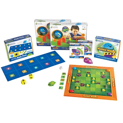Learning Resources® Code & Go™ Robot Mouse Classroom Set