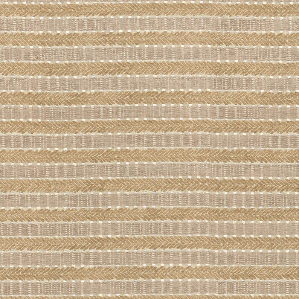 Waverly Admiral Chenille Jacquard Stripe Ochre Home Décor Fabric