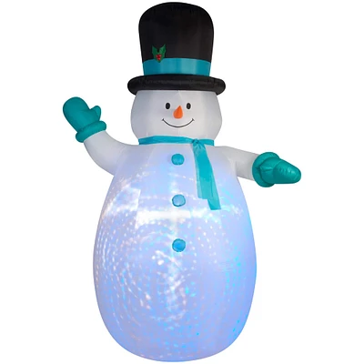 12ft. Airblown® Inflatable Christmas Projection Snowman