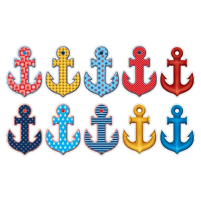 Teacher Created Resources Anchors Accents, 6 Pack Bundle 