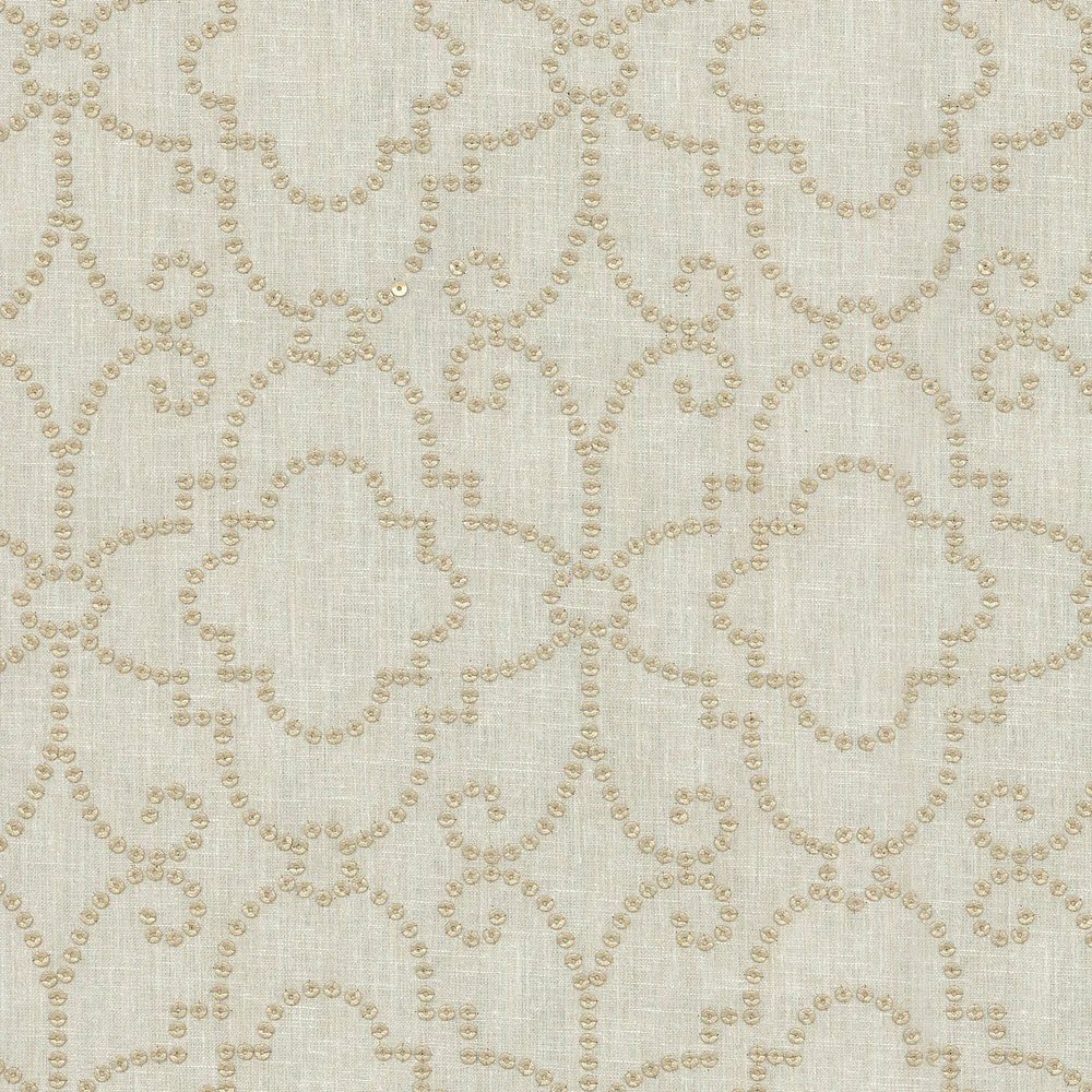 Dena Home Gilded Wow Factor Embroidered Fabric