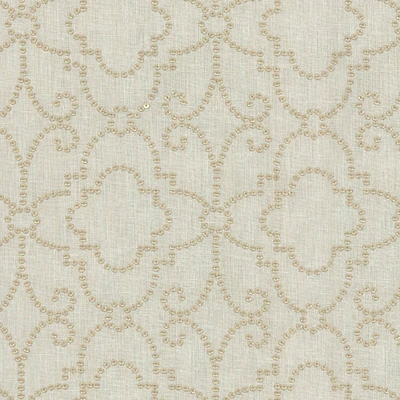 Dena Home Gilded Wow Factor Embroidered Fabric