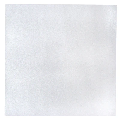 24 Pack: White Glitter Paper by Recollections™, 12" x 12"