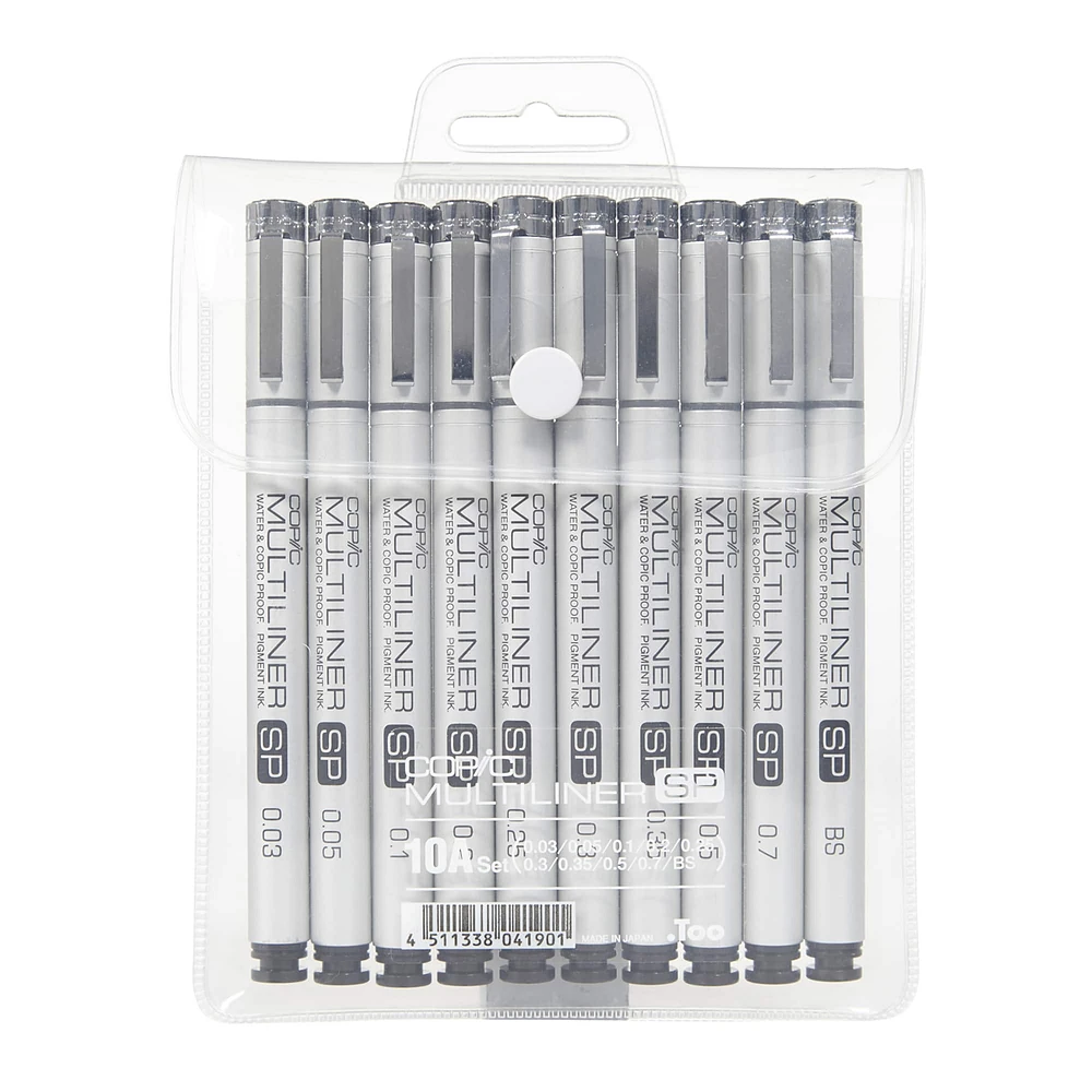 Copic® Black Multiliner SP Pen Set A