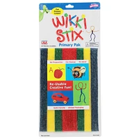 Wikki Stix® Primary Pak 8" Reusable Craft Pack, 3ct.