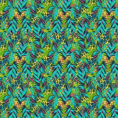 Springs Creative Tigris Tropical Palm Cotton Fabric
