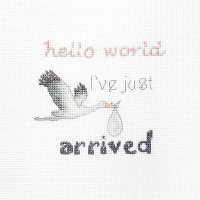 Letistitch A Gift For A Newborn Counted Cross Stitch Kit