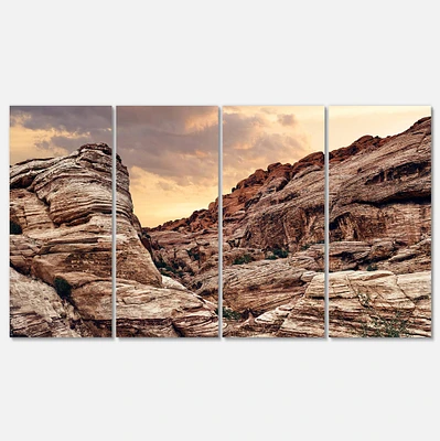 Designart - Scenic Red Rock Canyon in Nevada