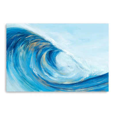 Lumaprints Wave Curl I Canvas Giclée