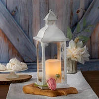 Kate Aspen® Medium Antique White Decorative Lantern