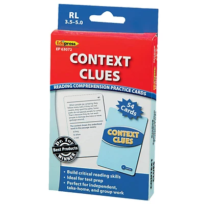 Edupress® Context Clues Practice Cards