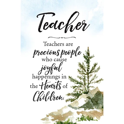 Teachers Are... Woodland Grace Series Plaque with Easel