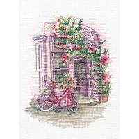 Oven Favorite Cafe Cross Stitch Kit