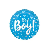 17" It's a Boy Mylar Balloon