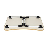 Mind Reader Freestanding Portable Foldable Lap Desk with Fold-Up Legs