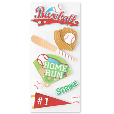 Recollections™ Dimensional Stickers, Baseball