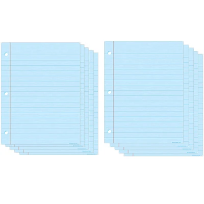 Ashley Productions Smart Poly™ Dry Erase Blue Notebook Paper, 10ct.