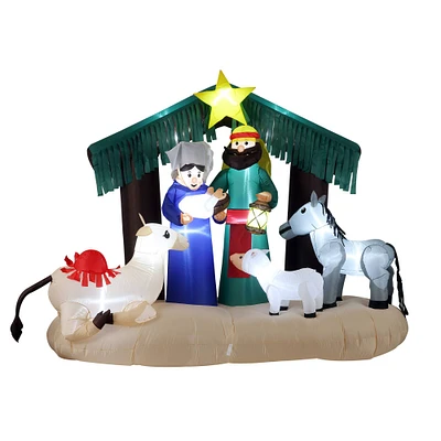 6.5ft. Inflatable Nativity Scene