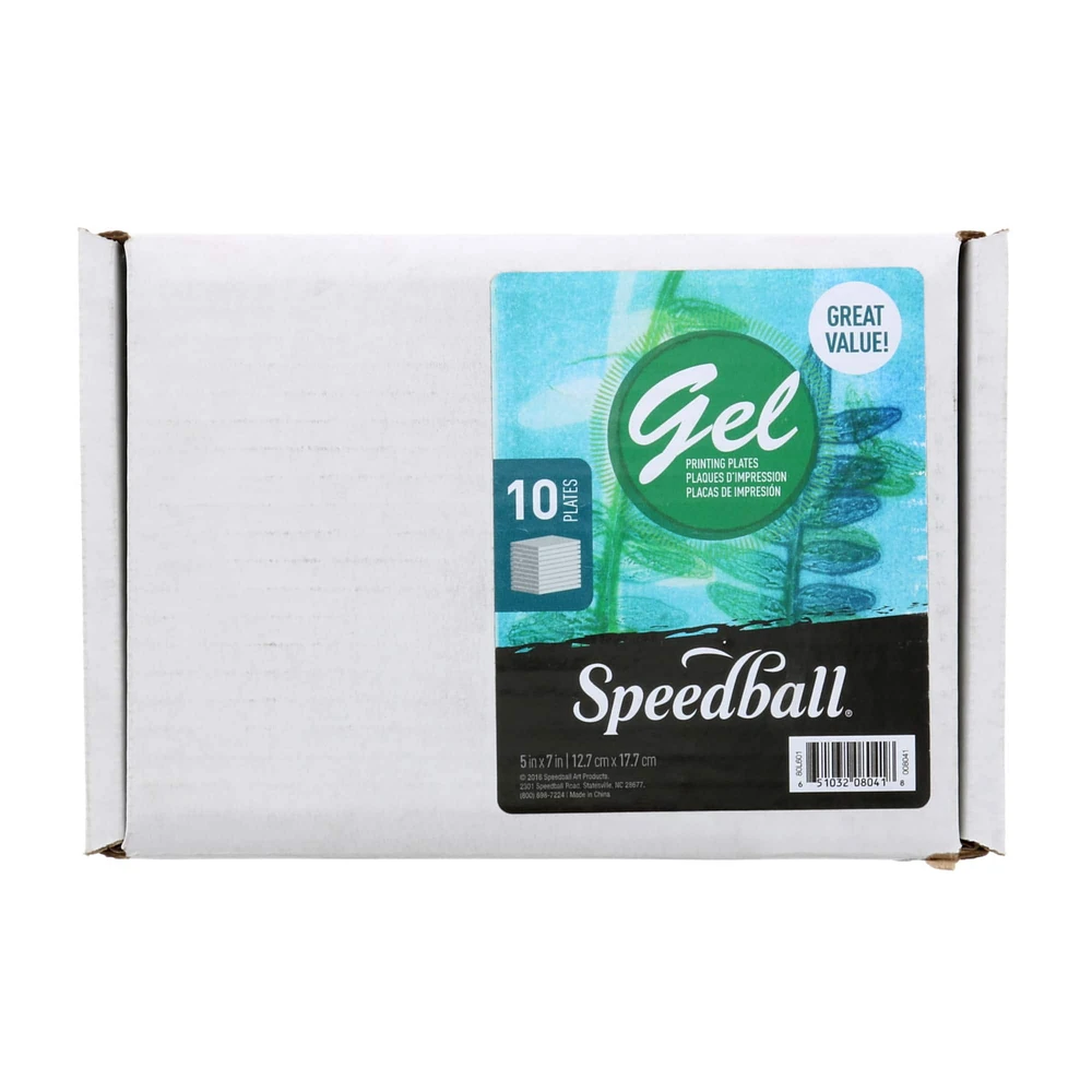 Speedball® Gel Printing Plate, 10ct.