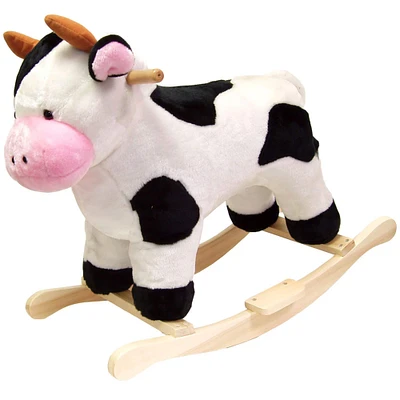 Toy Time Ride-On Rocking Toy Cow