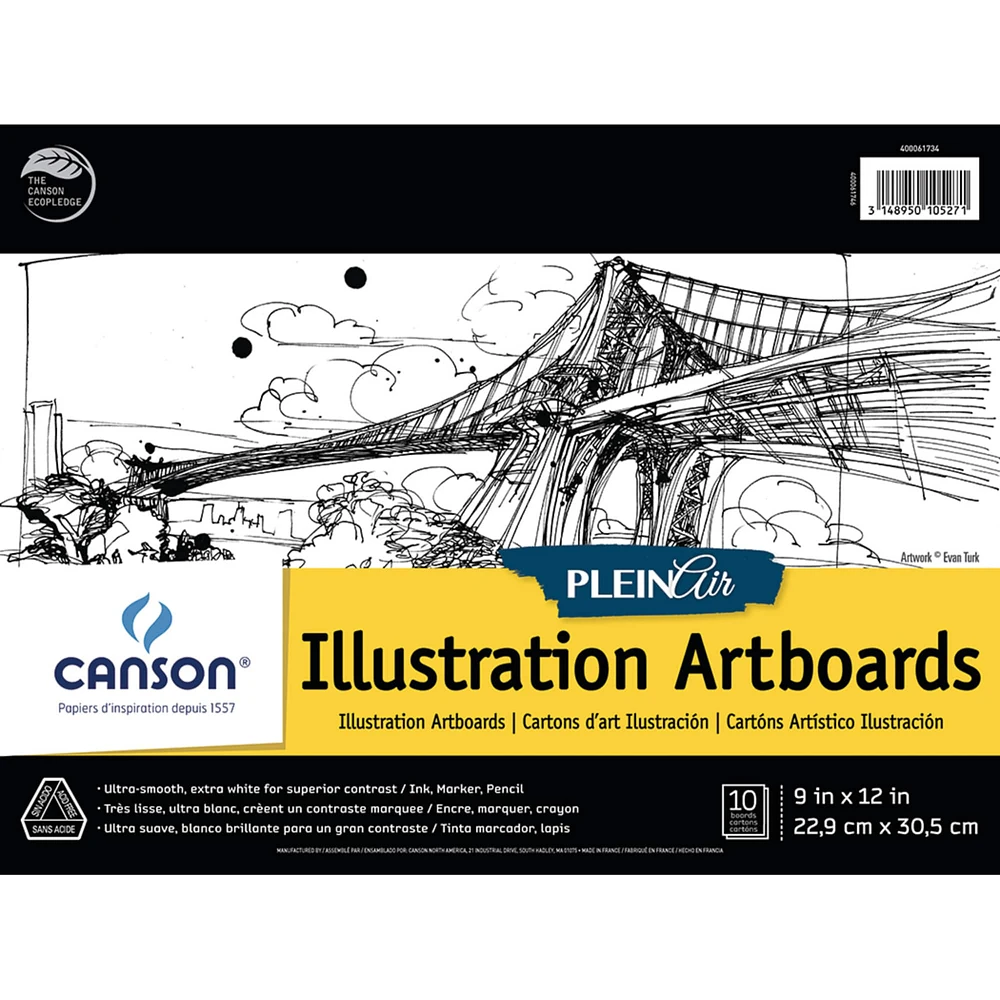 Canson® Plein Air Illustration Artboard Pad