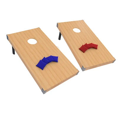 Toy Time Outdoor Cornhole Lawn Game Set