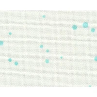 Zweigart® Murano Splash 32 Count Antique White with Mint Splash Pre-Cut Fabric