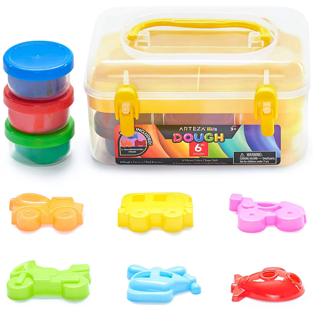 Arteza® Kids Transportation Dough Kit