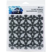 Simon Hurley create. Charming Cling Rubber Background Stamp