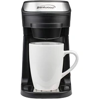 Brentwood Black Single-Serve Coffee Maker with Mug