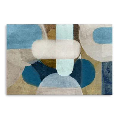 Lumaprints Hues of Indigo I Canvas Giclée Wall Art